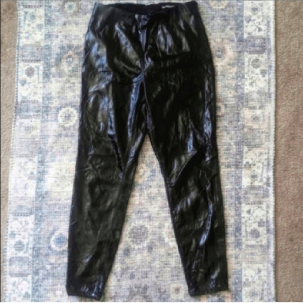 BlankNYC Faux Leather High Rise Pants size 30